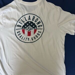 Billabong White Men's Shirt